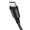 Дата кабель Borofone BX47 Coolway USB to MicroUSB (1m) Черный (34338)