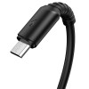 Дата кабель Borofone BX47 Coolway USB to MicroUSB (1m) Чорний (34338)