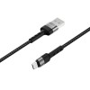 Дата кабель Borofone BX34 Advantage USB to MicroUSB (1m) Чорний (34384)