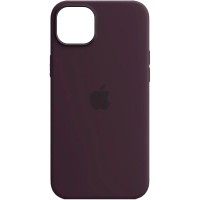 Чохол Silicone case (AAA) full with Magsafe для Apple iPhone 14 Plus (6.7'') Фиолетовый (34432)
