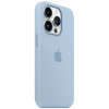 Чохол Silicone case (AAA) full with Magsafe для Apple iPhone 14 Pro Max (6.7'') Блакитний (37768)