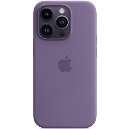Чохол Silicone case (AAA) full with Magsafe для Apple iPhone 14 Pro Max (6.7'') Фиолетовый (37771)