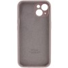 Чохол Silicone Case Full Camera Protective (AA) для Apple iPhone 14 (6.1'') Серый (34467)