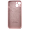 Чохол Silicone Case Full Camera Protective (AA) для Apple iPhone 14 (6.1'') Розовый (38322)