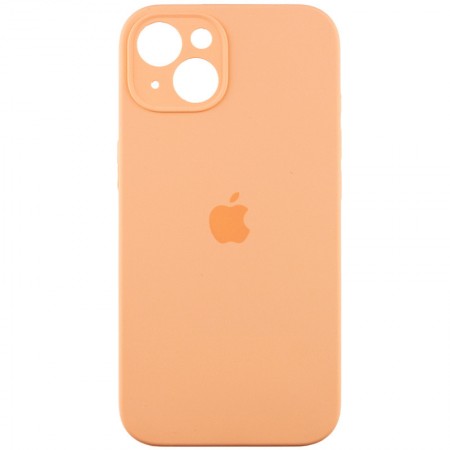 Чохол Silicone Case Full Camera Protective (AA) для Apple iPhone 14 (6.1'') Помаранчевий (39398)