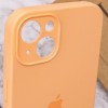 Чохол Silicone Case Full Camera Protective (AA) для Apple iPhone 14 (6.1'') Оранжевый (39398)
