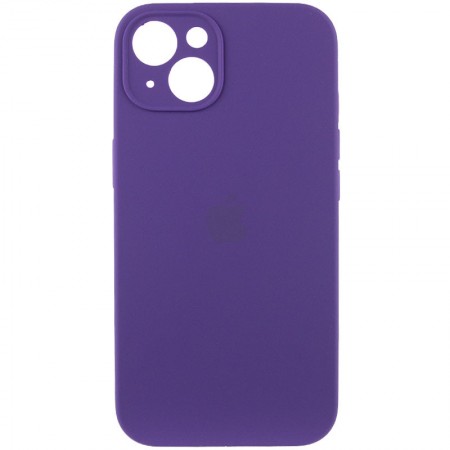 Чохол Silicone Case Full Camera Protective (AA) для Apple iPhone 14 (6.1'') Фіолетовий (39399)