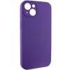 Чохол Silicone Case Full Camera Protective (AA) для Apple iPhone 14 (6.1'') Фиолетовый (39399)