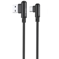 Дата кабель Borofone BX58 Lucky USB to Type-C (1m) Черный (34477)
