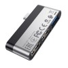 Перехідник Borofone DH1 Type-C to USB Чорний (34480)