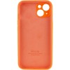 Чохол Silicone Case Full Camera Protective (AA) для Apple iPhone 14 Plus (6.7'') Оранжевый (34497)