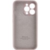 Чохол Silicone Case Full Camera Protective (AA) для Apple iPhone 14 Pro (6.1'') Сірий (34526)