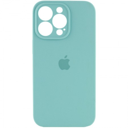 Чохол Silicone Case Full Camera Protective (AA) для Apple iPhone 14 Pro (6.1'') Бирюзовый (38325)