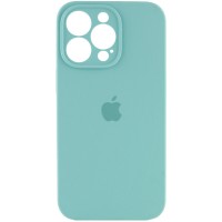 Чохол Silicone Case Full Camera Protective (AA) для Apple iPhone 14 Pro Max (6.7'') Бірюзовий (38326)