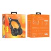 Bluetooth навушники BOROFONE BO18 Cat ear Чорний (34564)