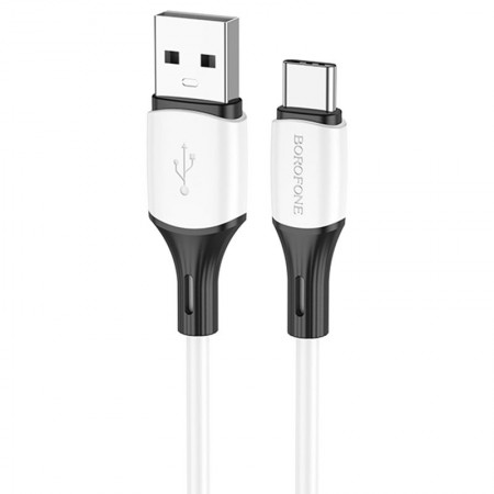 Дата кабель Borofone BX79 USB to Type-C (1m) Белый (36526)
