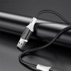 Дата кабель Borofone BX79 USB to Lightning (1m) Черный (36524)