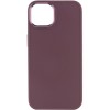 TPU чохол Bonbon Metal Style для Apple iPhone 14 (6.1'') Бордовый (34599)