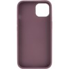 TPU чохол Bonbon Metal Style для Apple iPhone 14 (6.1'') Бордовий (34599)