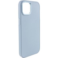 TPU чохол Bonbon Metal Style для Apple iPhone 14 (6.1'') Голубой (34596)