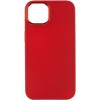 TPU чохол Bonbon Metal Style для Apple iPhone 14 (6.1'') Червоний (34600)
