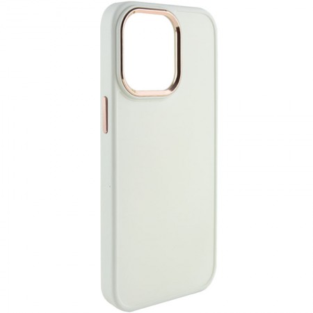 TPU чохол Bonbon Metal Style для Apple iPhone 14 Pro (6.1'') Білий (34627)