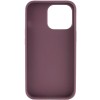 TPU чохол Bonbon Metal Style для Apple iPhone 14 Pro (6.1'') Бордовый (34628)