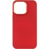 TPU чохол Bonbon Metal Style для Apple iPhone 14 Pro (6.1'') Червоний (34632)