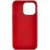 TPU чохол Bonbon Metal Style для Apple iPhone 14 Pro (6.1'') Красный (34632)