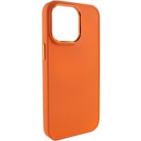 TPU чохол Bonbon Metal Style для Apple iPhone 14 Pro (6.1'') Оранжевый (34633)