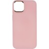 TPU чохол Bonbon Metal Style для Apple iPhone 14 Plus (6.7'') Рожевий (34622)