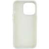 TPU чохол Bonbon Metal Style для Apple iPhone 14 Pro Max (6.7'') Белый (34605)