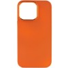 TPU чохол Bonbon Metal Style для Apple iPhone 14 Pro Max (6.7'') Оранжевый (34609)