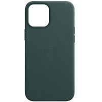 Шкіряний чохол Leather Case (AAA) with MagSafe and Animation для Apple iPhone 14 Pro (6.1'') Зелёный (46813)