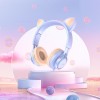 Навушники Hoco W36 Cat ear Голубой (33807)