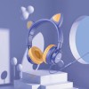 Навушники Hoco W36 Cat ear Синій (33805)