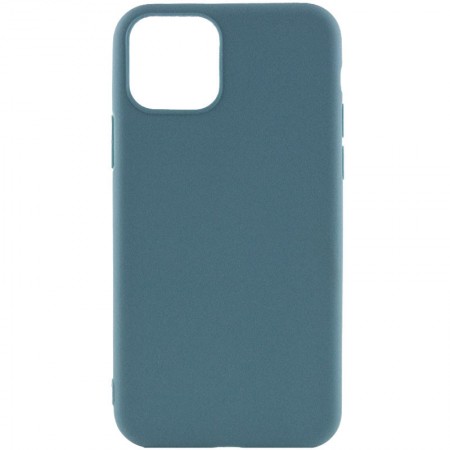Силіконовий чохол Candy для Apple iPhone 14 (6.1'') Синій (34814)