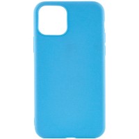 Силіконовий чохол Candy для Apple iPhone 14 (6.1'') Голубой (34806)