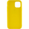 Силіконовий чохол Candy для Apple iPhone 14 (6.1'') Желтый (34808)