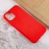 Силіконовий чохол Candy для Apple iPhone 14 (6.1'') Красный (34811)