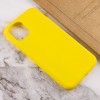 Силіконовий чохол Candy для Apple iPhone 14 Pro (6.1'') Желтый (34822)