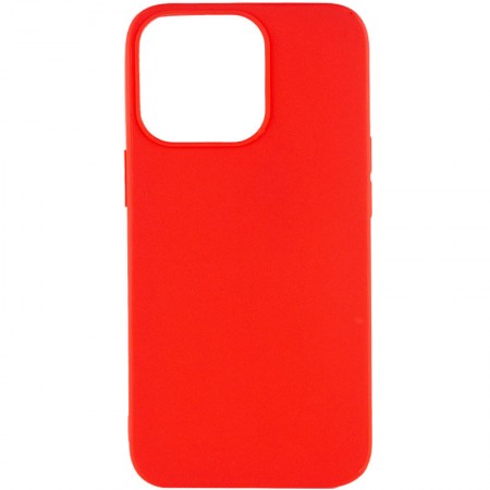 Силіконовий чохол Candy для Apple iPhone 14 Pro (6.1'') Красный (34825)