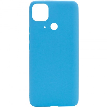 Силіконовий чохол Candy для Xiaomi Poco C40 Блакитний (34859)