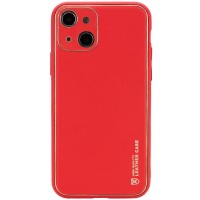 Шкіряний чохол Xshield для Apple iPhone 14 (6.1'') Красный (34953)