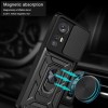 Ударостійкий чохол Camshield Serge Ring for Magnet для Xiaomi 12T / 12T Pro Чорний (35000)