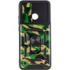 Ударостійкий чохол Camshield Serge Ring Camo для Xiaomi Poco C40 Зелений (35237)