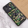 Ударостійкий чохол Camshield Serge Ring Camo для Xiaomi Poco C40 Зелений (35237)