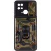 Ударостійкий чохол Camshield Serge Ring Camo для Xiaomi Poco C40 Камуфляж (35238)