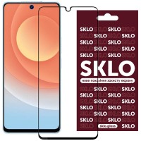 Захисне скло SKLO 3D (full glue) для TECNO Pop 5 LTE Чорний (35264)