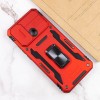 Ударостійкий чохол Camshield Army Ring для Xiaomi Redmi 9C / 10A Красный (35269)